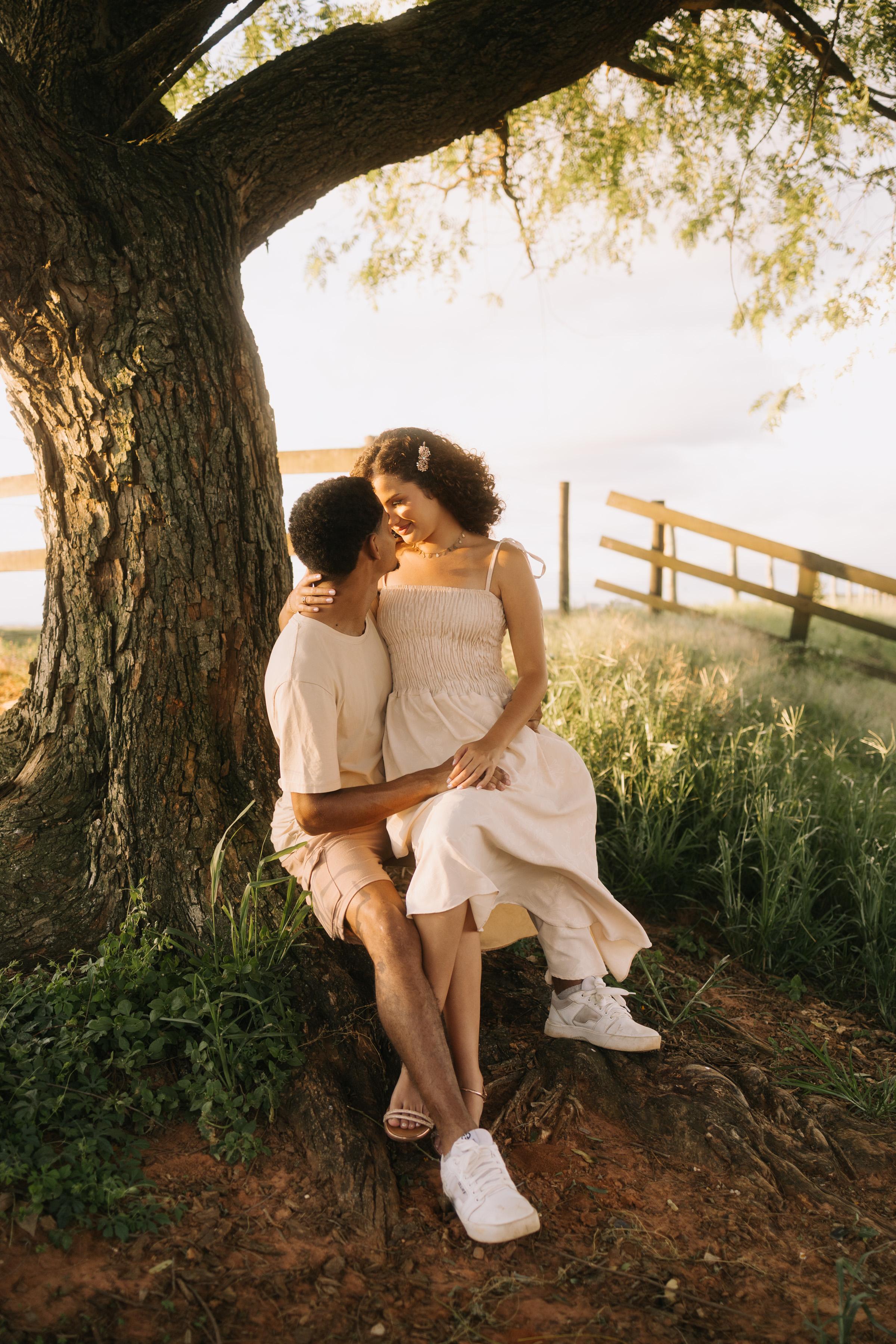 Amor capturado no ensaio pré-wedding