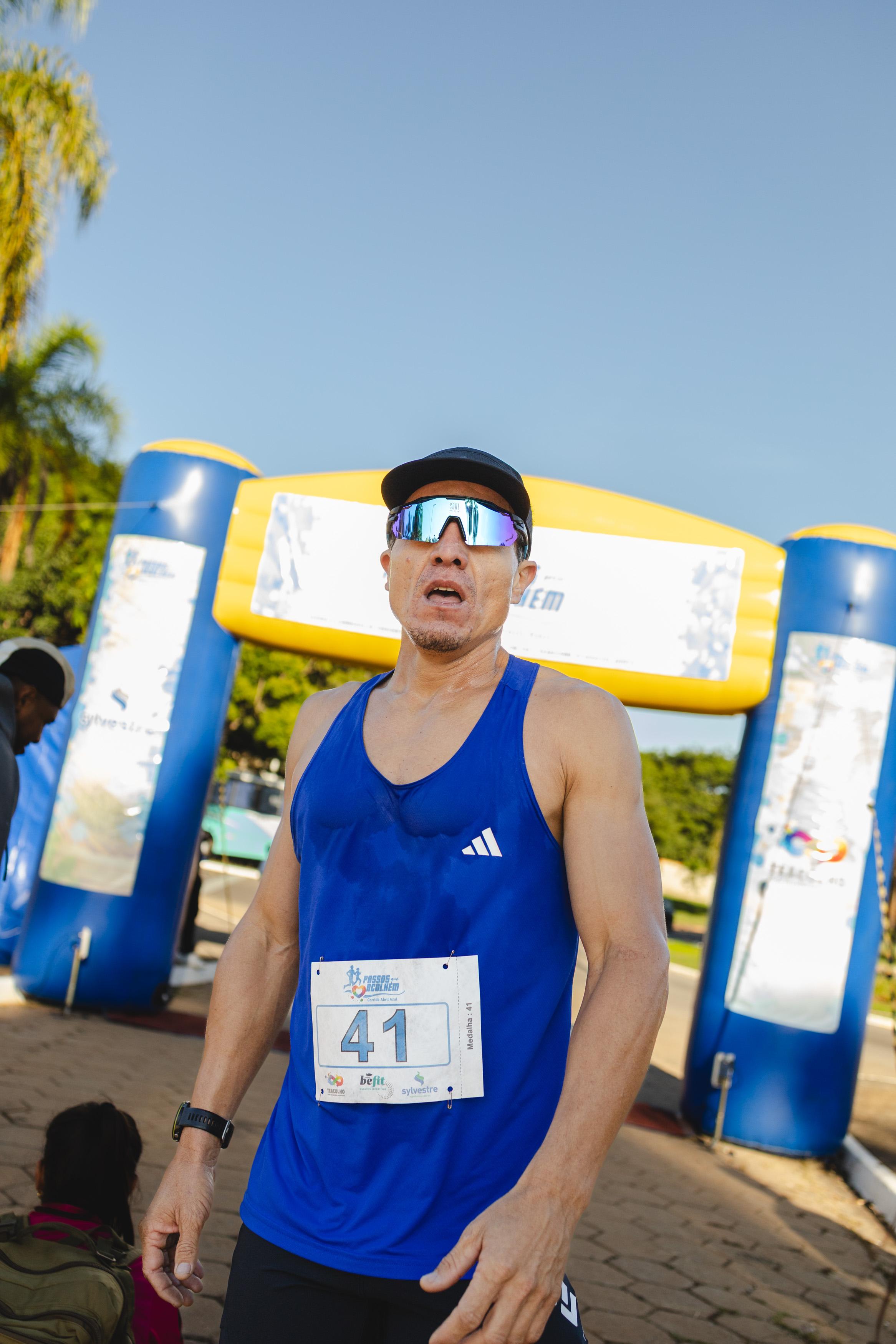 Adrenalina e entrega do atleta em imagem